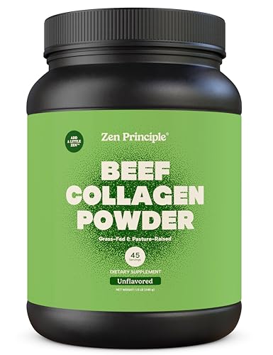 image for Zen Principle Grass-Fed Agglomerated Hydrolyzed Collagen Peptides 1.5 