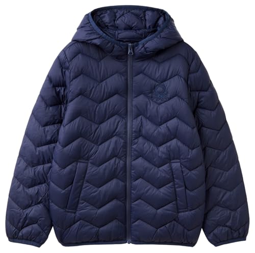 United Colors of Benetton Chaqueta 2twdcn04v, turquesa 2, 120 cm para Niños