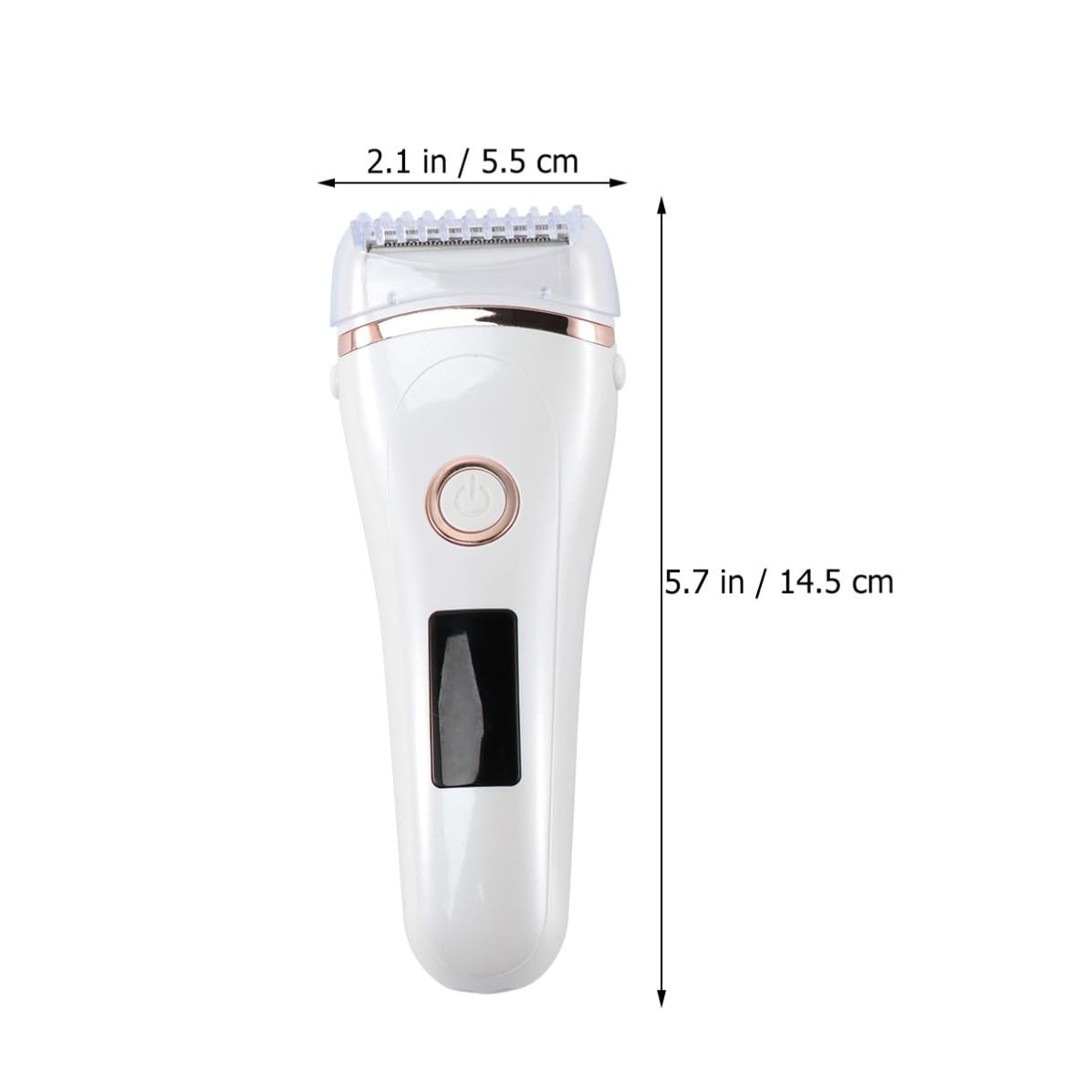 SHINEOFI Rasoio Elettrico in Abs e Acciaio Inox Donna per Depilazione senza Display LED, Ricaricabile USB Pelle Liscia e Morbida Corpo e Gambe
