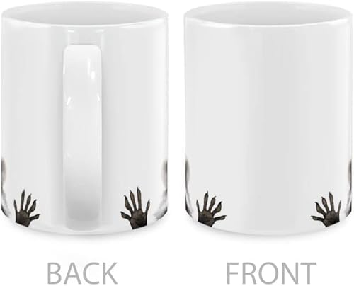 Miniatura 3 de MUGBREW Racoon Hands Out 1 taza de té de cerámica para café 11 onzas