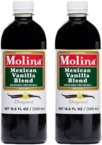 Molina Vanilla Blend 16.6oz (500ml) (Pack of 2)