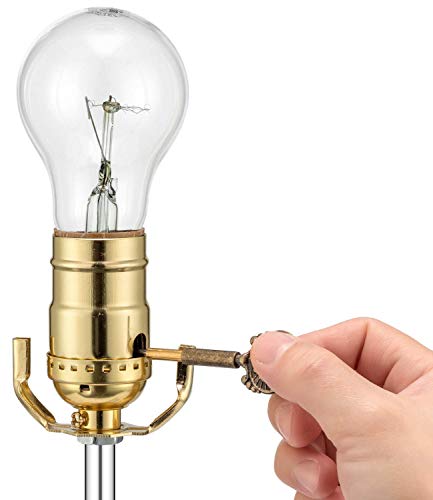 Qc Lamp Turn Knob, 2 Packs On/Off Replacement Light Lamp Turn Switch Knobs With 1/2 Inch Extensions, Socket Knob For Floor And Table Lamps thumb #4