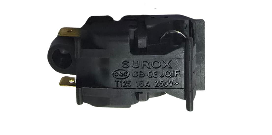 SKPEL Electric Kettle Push Button Switch 1_Way 16A 250V Thermostat Switch 2 Pin By Galaxy Horizon, Black-image-28