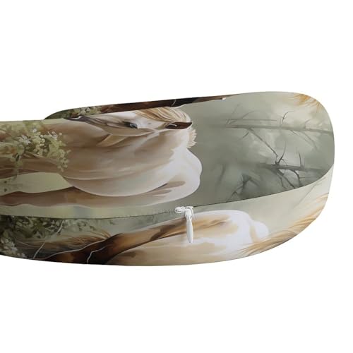 Almohada cervical de espuma viscoelástica tamaño único miniatura 4