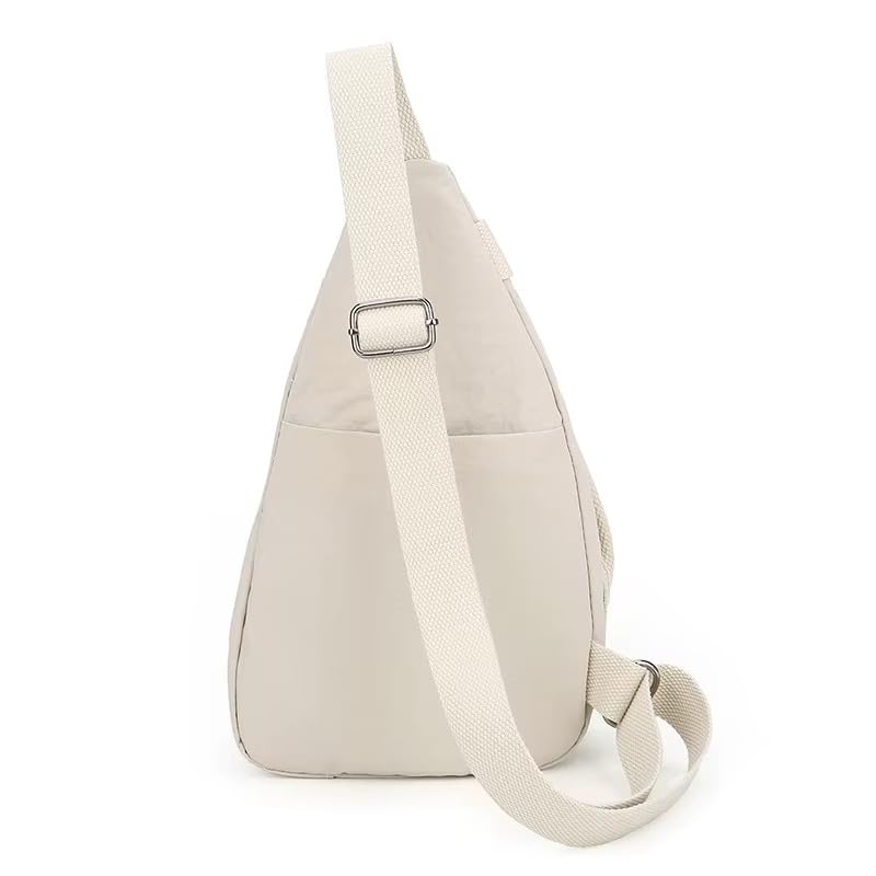 Image of WildHorn Nylon Sling Bag for Men & Women | Lightweight Crossbody Chest Bag with Adjustable Strap | Compact Travel & Daily Use Shoulder Backpack