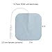 TENS Unit Pads 12 Pack Wired Self-Adhesive Electrodes Premium Replacement Pads for TENS Units - 2x2 Inches (2x2-12 Pack)