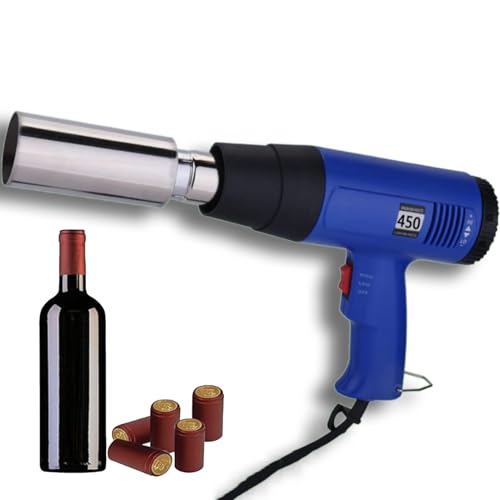Encogedor Térmico De Cápsulas De PVC, Máquina Selladora De Cápsulas De Vino, Máquina Envolvedora De Botellas De Vino, Control Digital De Temperatura, Ventilador De 2 Velocidades, Diámetro del
