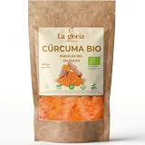 Cúrcuma Bio 200 g en Polvo – Cúrcuma Ecológica Natural Rica en Curcumina, Especia Premium Sin Aditivos, Sin Gluten, Vegana – La Gloria Mediterránea