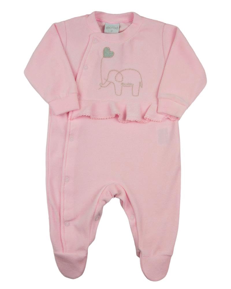 Macacão Bebê Menina em Plush Ano Zero – Bordado de Elefantinho com Coração em promoção! Veja a oferta e mais achadinhos de Bebês 2 Hoje é o melhor dia para comprar Macacão Bebê Menina em Plush Ano Zero – Bordado de Elefantinho com Coração com aquele preço maroto! Promoção! Aproveite a oferta! 2