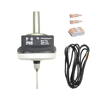 PGFUN DIY CNC Touch Probe XYZ Axis 3D Digitizing Edge Finder 3-Coordinate Measuring Sensor Kit with 6 mm Shank & 2.0 mm Tungsten Steel Ball Tip