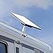Produktbild Outrails Starlink Mini-Halterungs-Set, Starlink Mini-Wohnmobil-Leiterhalterung, Starlink V2-Halterung, Starlink-Adapter, mit Rohr für Wohnmobil/Yacht/Camper, Aluminiumlegierung, Starlink-Zubehör mit
