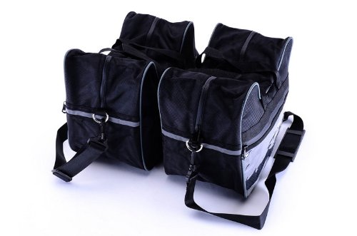 Bolsa interna para alforjas de moto Bestem negra miniatura 3