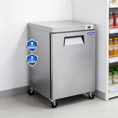 JUXEVY 29-Inch 8 Cu. Ft. Undercounter Freezer