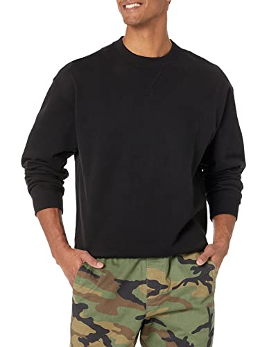 GAP mens Vintage Soft Drop Shoulder Crew Sweatshirt