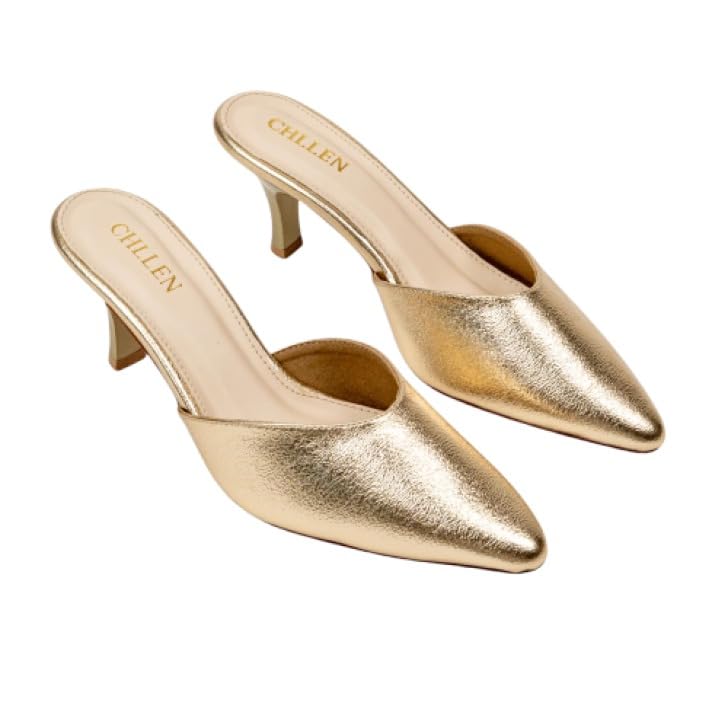 Women's Luxe Pointed Mule Flats for Daily Outfit, Office, Travel, Beach & Outdoor Use-picture-49