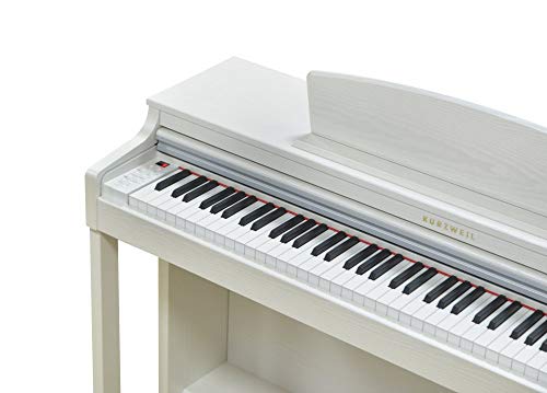 Kurzweil M230-WH Piano numérique pour la maison avec 88 touches Blanc - Les Beatles, Paul McCartney, John Lennon, RIngo Starr, George Harrison Kurzweil M230-WH Piano numérique pour la maison avec 88 touches Blanc – Image 3