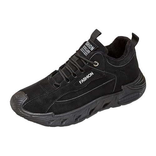 Generisch Scarpe sportive da uomo in pelle, da uomo, large,
