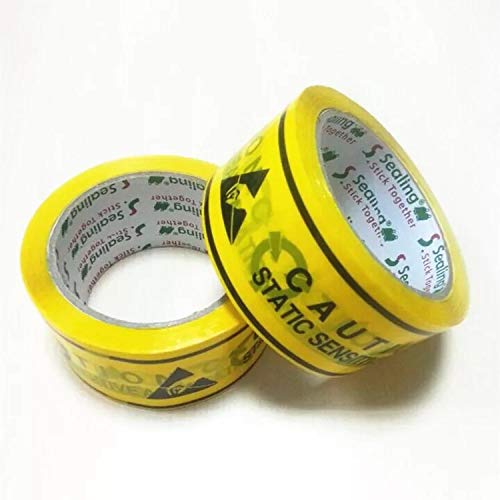 Global Statclean Systems ESD Cleanroom Caution Tape [2 Inch x 30 Meters] 3 Roll in one pack (B07F86X2VY) Amazon Price History, Amazon Price Tracker