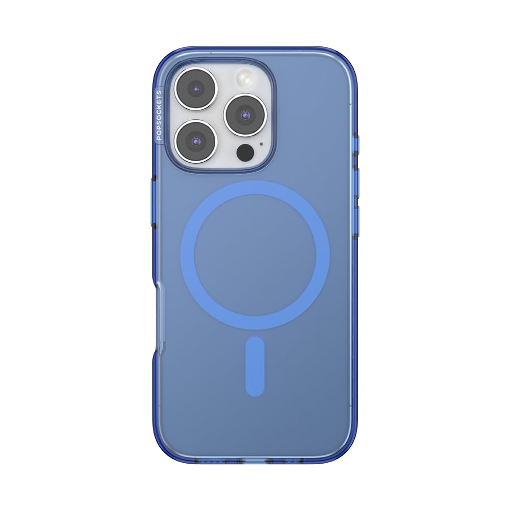 PopSockets iPhone 16 Pro Case Compatible with MagSafe, Phone Case for iPhone 16 Pro, Wireless Charging Compatible, Case Only