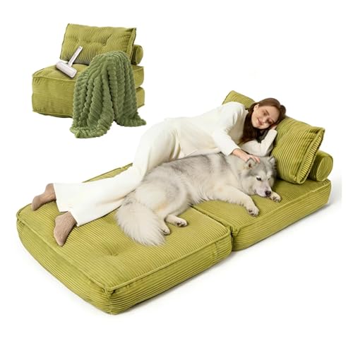 �l�ԗp���p�x�b�h �܂肽���݁A190x85x20cm �ѕz�� �A ��^�� �x�b�h ���x�b�h �l�ԗp ��^�� �����������K�\�t�@�[,green