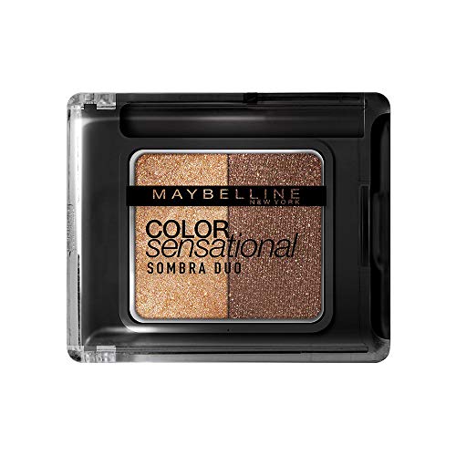 Sombra Duo Color Sensational Caliente, Maybelline, Dourado/Marrom