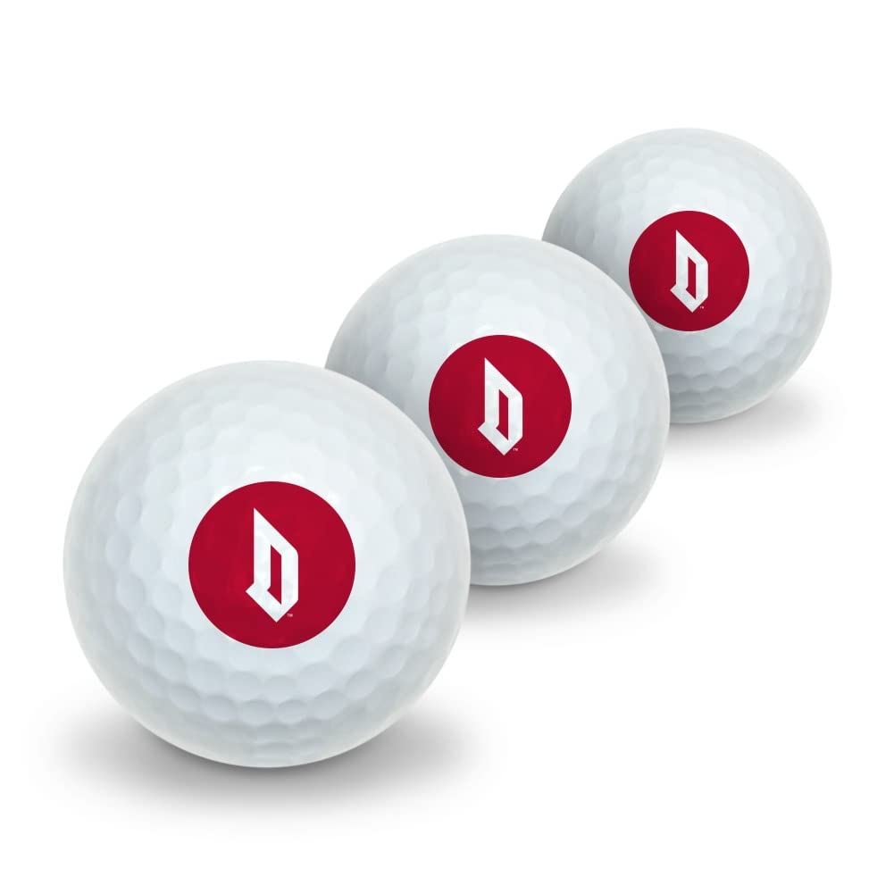 Duquesne University Secondary Logo Novelty Golf Balls 3 Pack