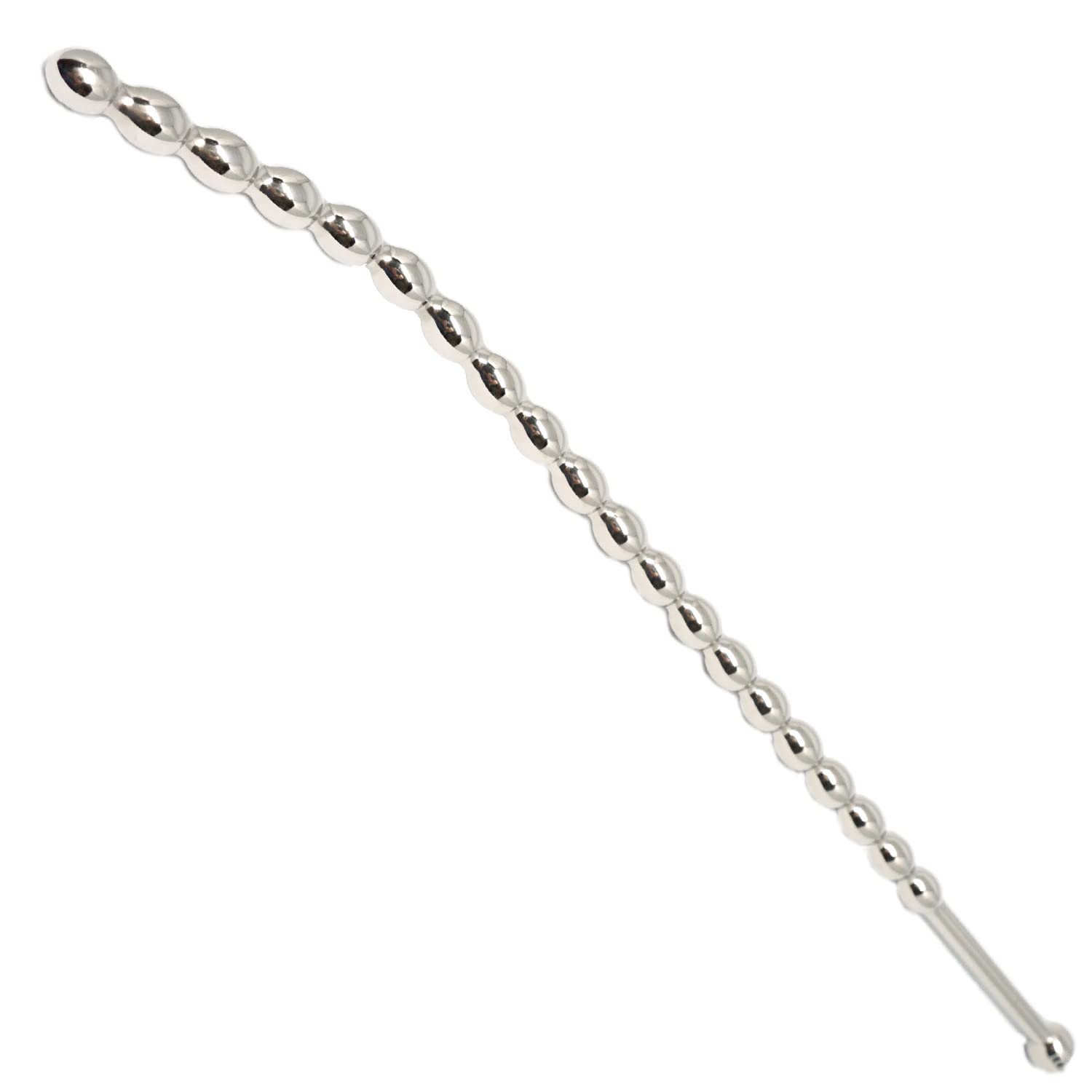 お値下げアンティーク ステンレス製尿道ブジー12本セットケース付き