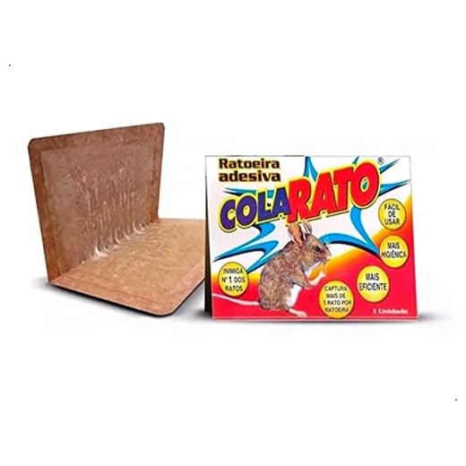 Kit Armadilha Ratoeira Adesiva Cola Rato Visgo (20 UNIDADES)