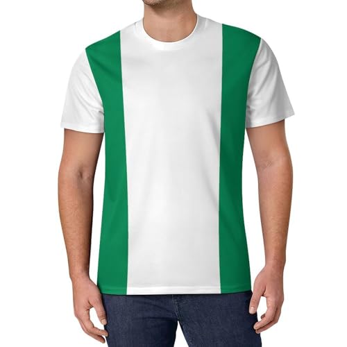 Camiseta Deporte Hombre Bandera De Níger Camisetas de Fútbol Manga Corta Símbolo Nacional Secado Rápido Ligeras Transpirable Fitness Ropa para Gimnasio Entrenamiento Running