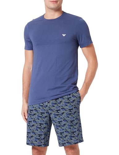 Emporio Armani mens Pattern Mixed Short Set