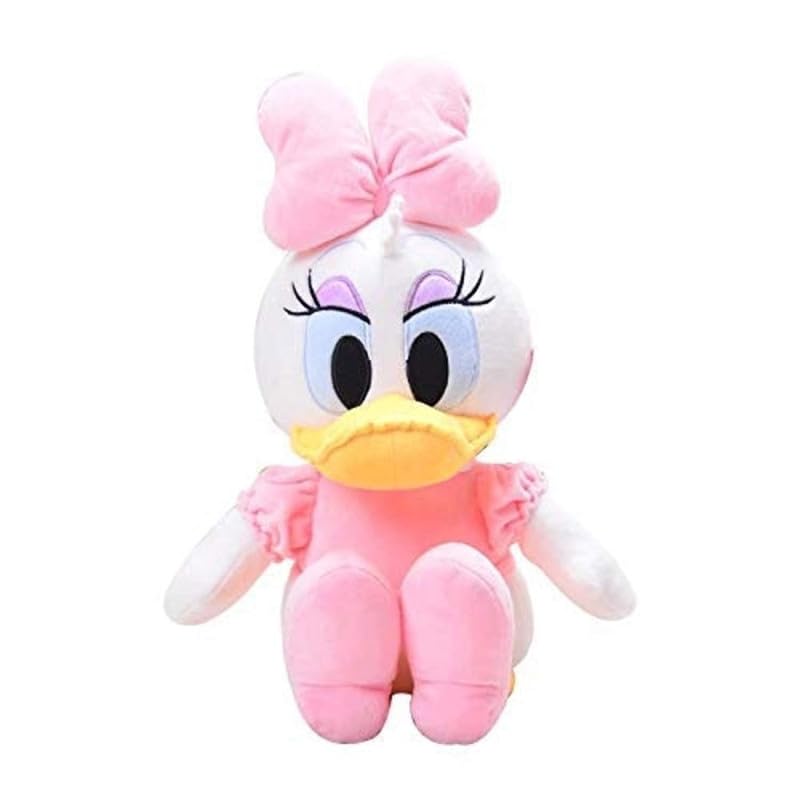 KIZDY Soft Toys for Kids Girls Spongy Donuld Duck Lovable & Huggable Soft Stuffed Plush Animal Toys Gift for Birthdays & Special Occasions for Couple (Size 25 cm) (Pink)