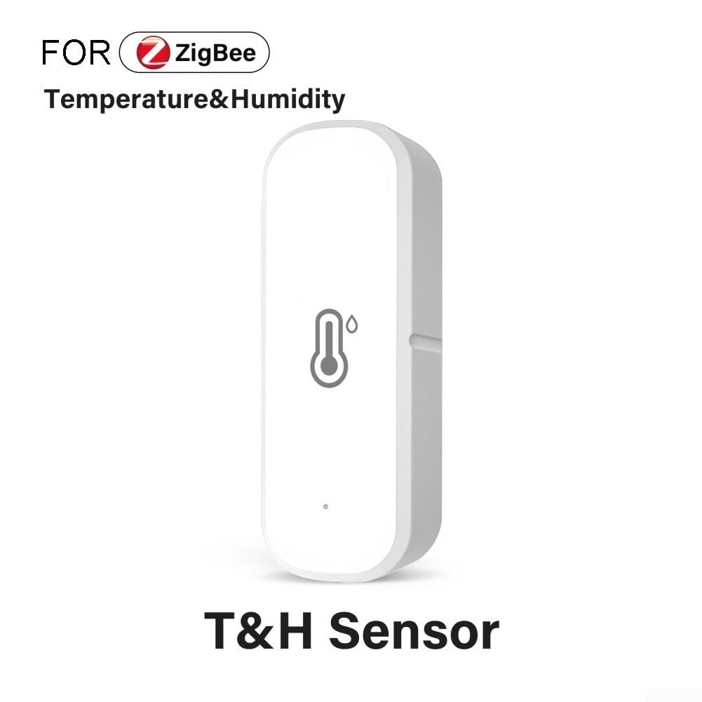 4 PCS capteurs hygromètre thermomètre, pour détecteur intelligent de température et d'humidité Zigbee, capteur d'intérieur sans fil autocollant avec Alarme de Notification D'application à Distance