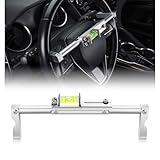 mocsenber Aluminum Steering Wheel Level Alignment Tool Suitable for Most Vehicles, Car Alignment Tool Kit, Alignment Tools Automotive