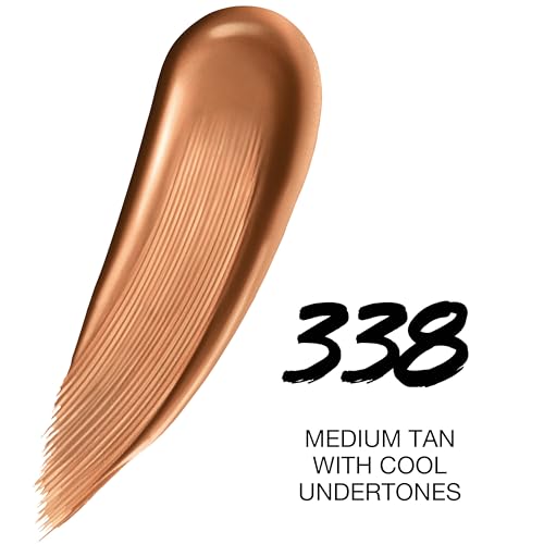 Image of Maybelline Super Stay Up to 24HR Skin Tint, Radiant Light-to-Medium Coverage Foundation, Makeup Infused With Vitamin C, 338, 1 Count