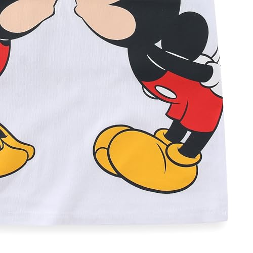 Disney Minnie Mouse and Mickey Mouse Girls Short Sleeve T-Shirt for Toddler and Big Kids4
