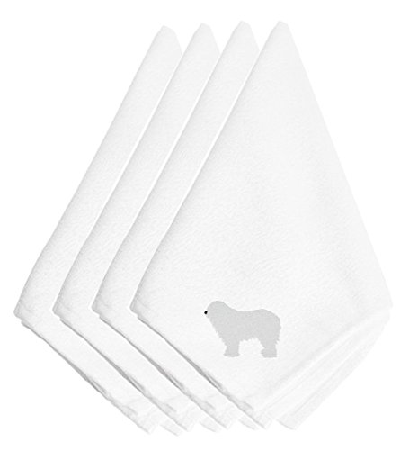 Servilletas bordadas Komondor pack de 4 20x20 pulgadas miniatura 1