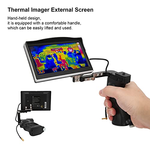 HT‑A4 Wärmebildkamera Externer Bildschirm, 5 Zoll Handheld Infrarot-Wärmebildkamera Farbdisplay 800x480 LCD… – Bild 4