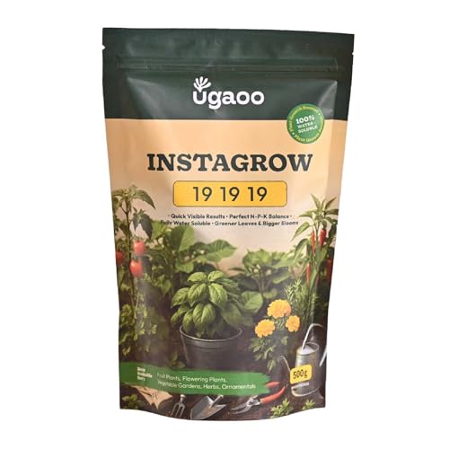 Ugaoo InstaGrow NPK 19:19:19 Fertilizer (500g) | Water-Soluble Pl...