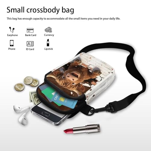 Image of Lightweight Small Crossbody Bags Cell Phone Purses Travel Pouch Shoulder Bag for Women