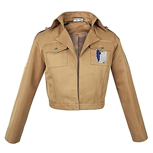 CoolChange Chaqueta de uniforme del Cuerpo de Exploración de los fans de Ataque a los Titanes | Talla: M | Ya disponible en tu tienda friki favorita! En mundofriki.es!