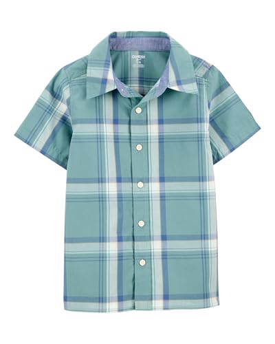 OSHKOSH B'GOSH Boys' Short-Sleeve Button-Down Shirt