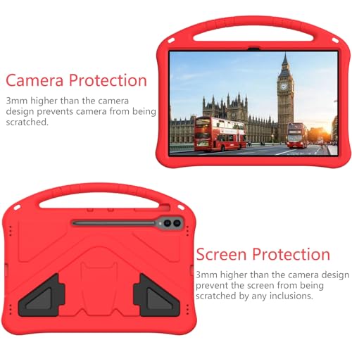 Coque antichoc Samsung Galaxy Tab S10 Ultra 14.6 résistante avec support - 5