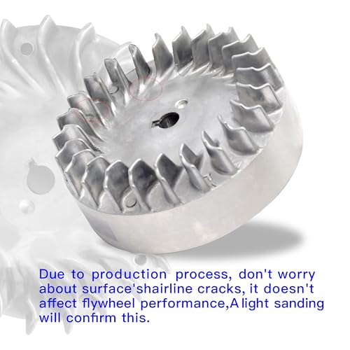 Image of Upgrade 212cc Flywheel 10krpm For Predator 212 Performance Parts 196cc 224cc NonHemi Cast,Fit for Honda GX200,69730 69736 Mini Bike Parts Aluminum