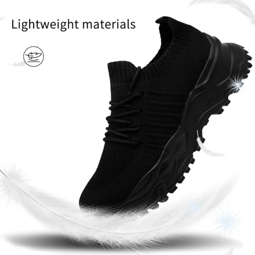 Womens Walking Shoes Slip On Tennis Sneakers Thick Sole Sport Shoes for Women Casual Lightweight Gym Workout Running Shopping Fashion2