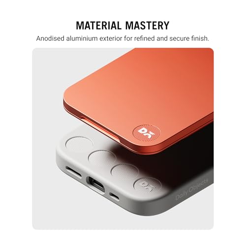 Image of DailyObjects Tangerine Stack Phone Wallet Stand