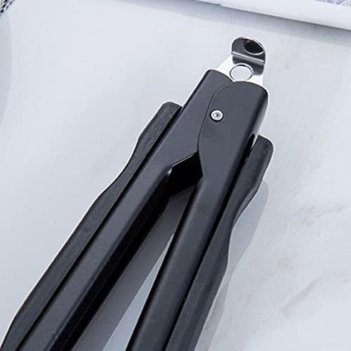 Lebensmittelzange, Kocheisen, Lebensmittelküche for Gebäck, Barbecue, Grillen, einfach und bequem zu reinigen, antihaftbeschichtet, Größe: 32,4 cm Zange