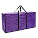 ESSORT Hay Bale Storage Bag, Extra Large Tote Hay Bale Carry Bag, Foldable Portable Horse and Livestock Hay Bale Bags with Zipper Waterproof, Purple 45'' x 14'' x 23''