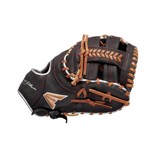 Easton | Tournament Elite Baseball First Base Mitt | Single Post Double Bar Web | 12.5" | Right Hand Throw #TOP11