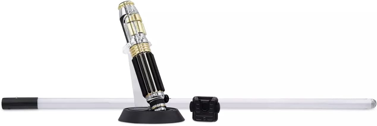 Mace Windu Legacy Custom Lightsaber Collectible Set w/Blade Belt Clip Stand