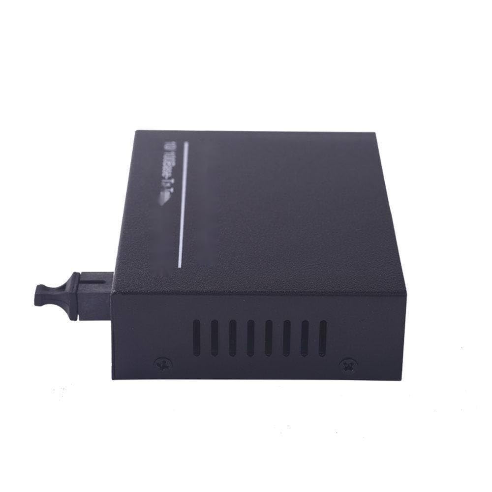 1 coppia 4 canali monomodale convertitore fibra singola ricetrasmettitore ottico 4 porte Ethernet RJ-45 1 SC 10/100M Network Modem